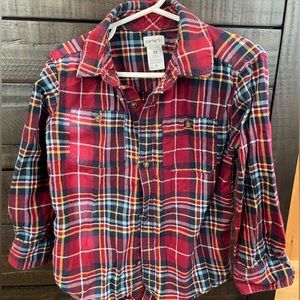 Great condition button up plaid shirt